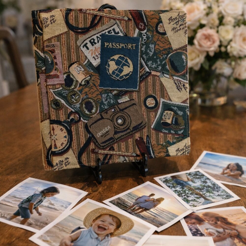 NWT Creative Memories Fabric Covered Photo Album